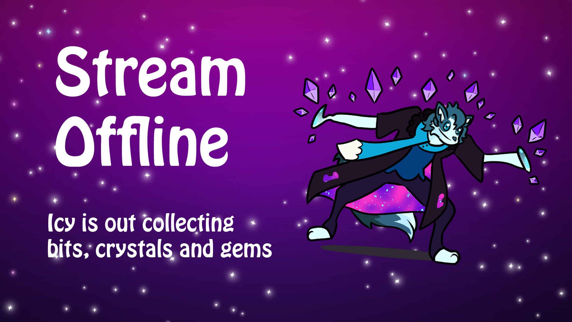 BlueFoxyNicyIcy Offline Background