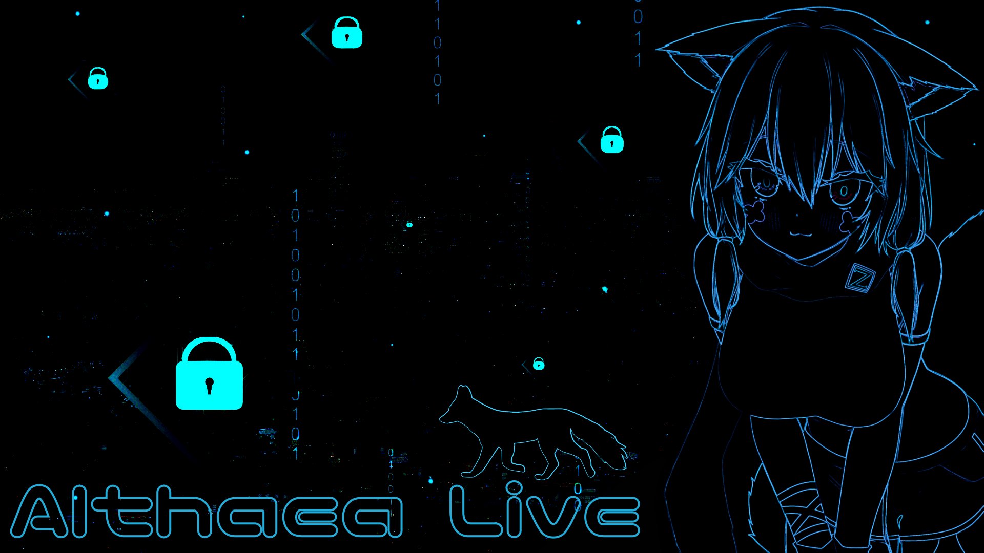 葵翠あるしあ Offline Background