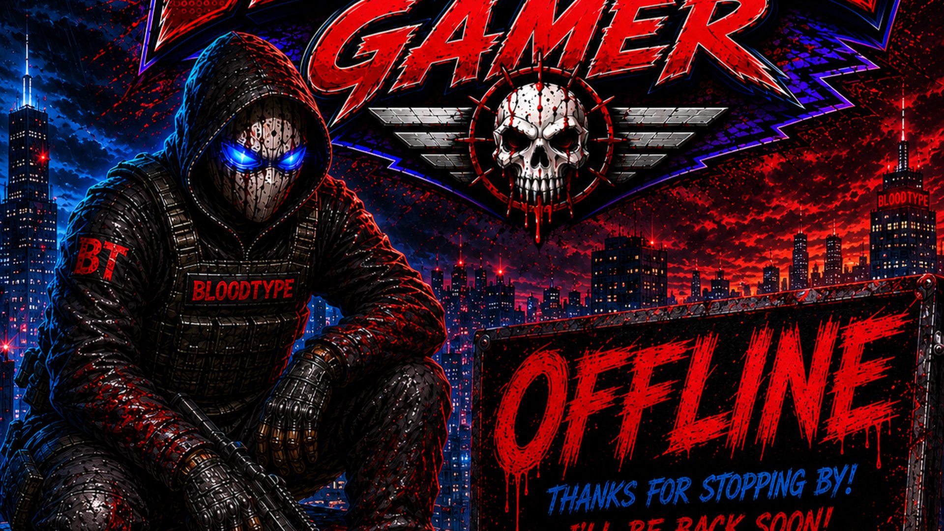bloodtype_gamer Offline Background