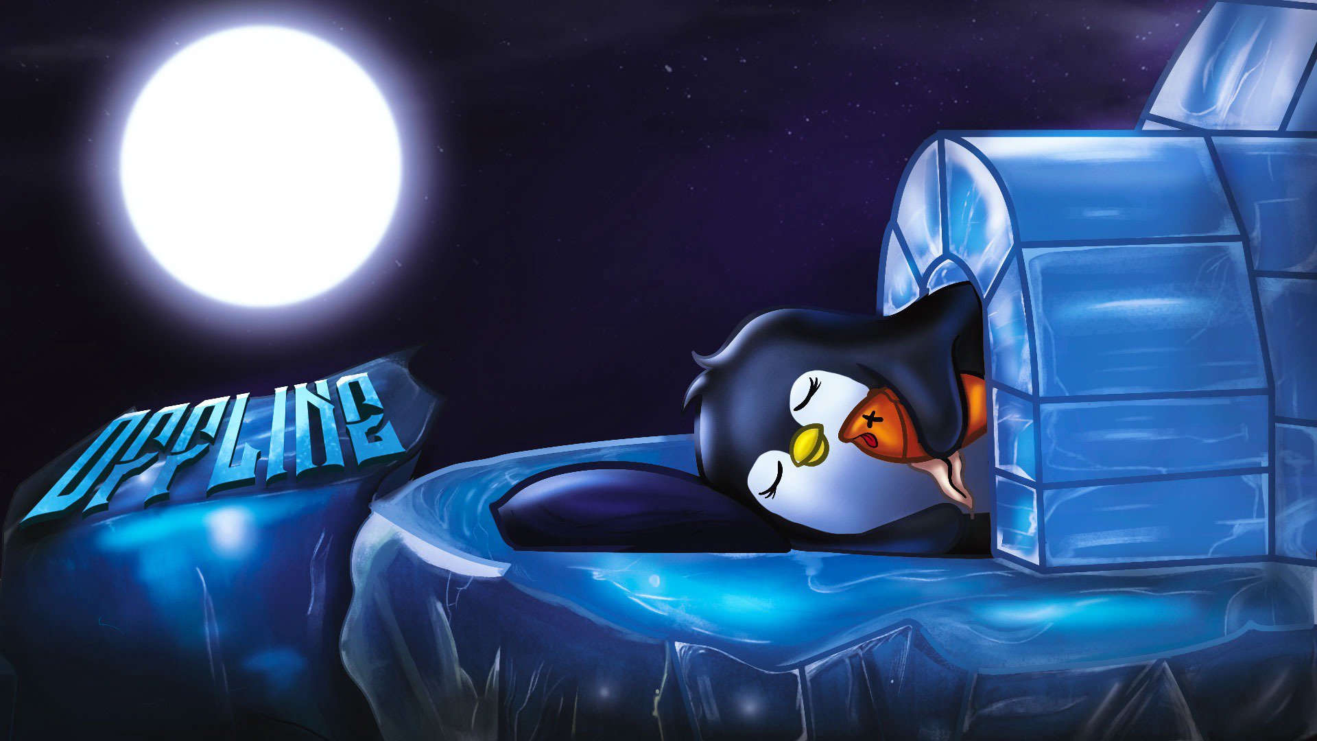 Buddyred Offline Background
