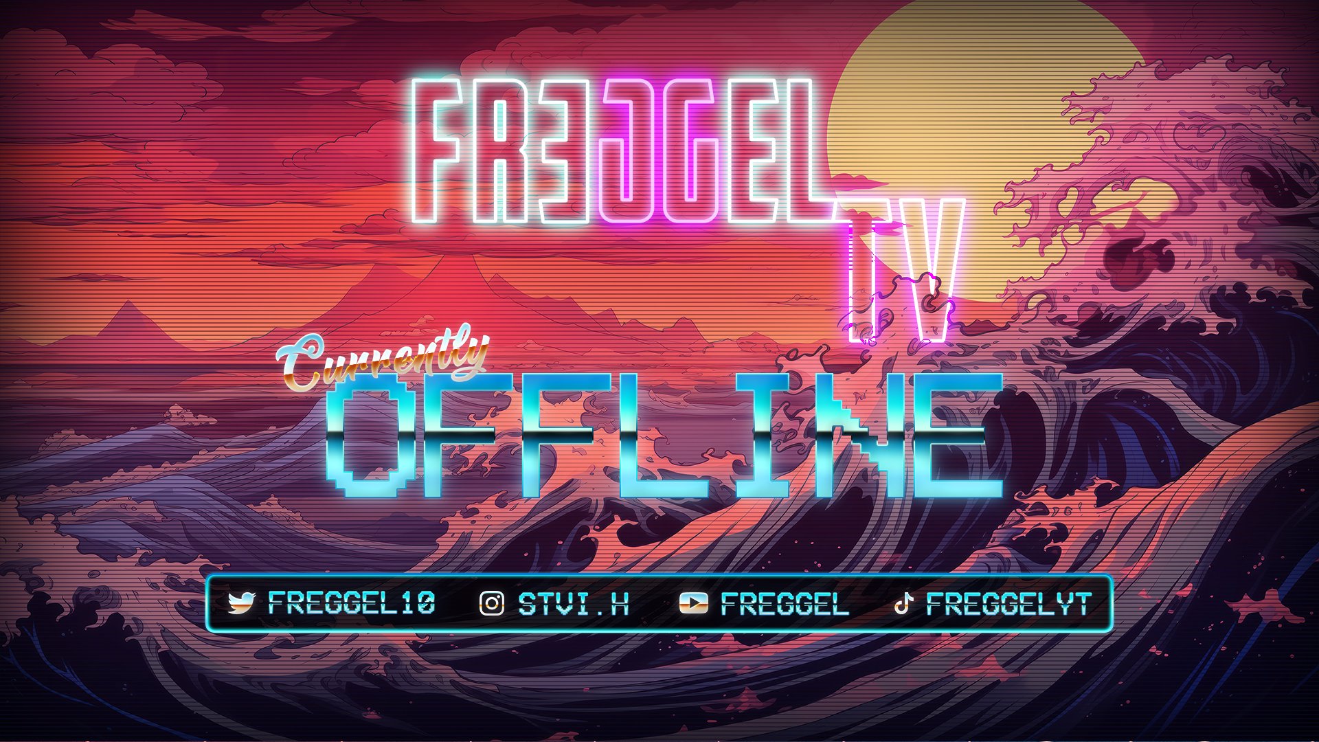 FreggelTV Offline Background