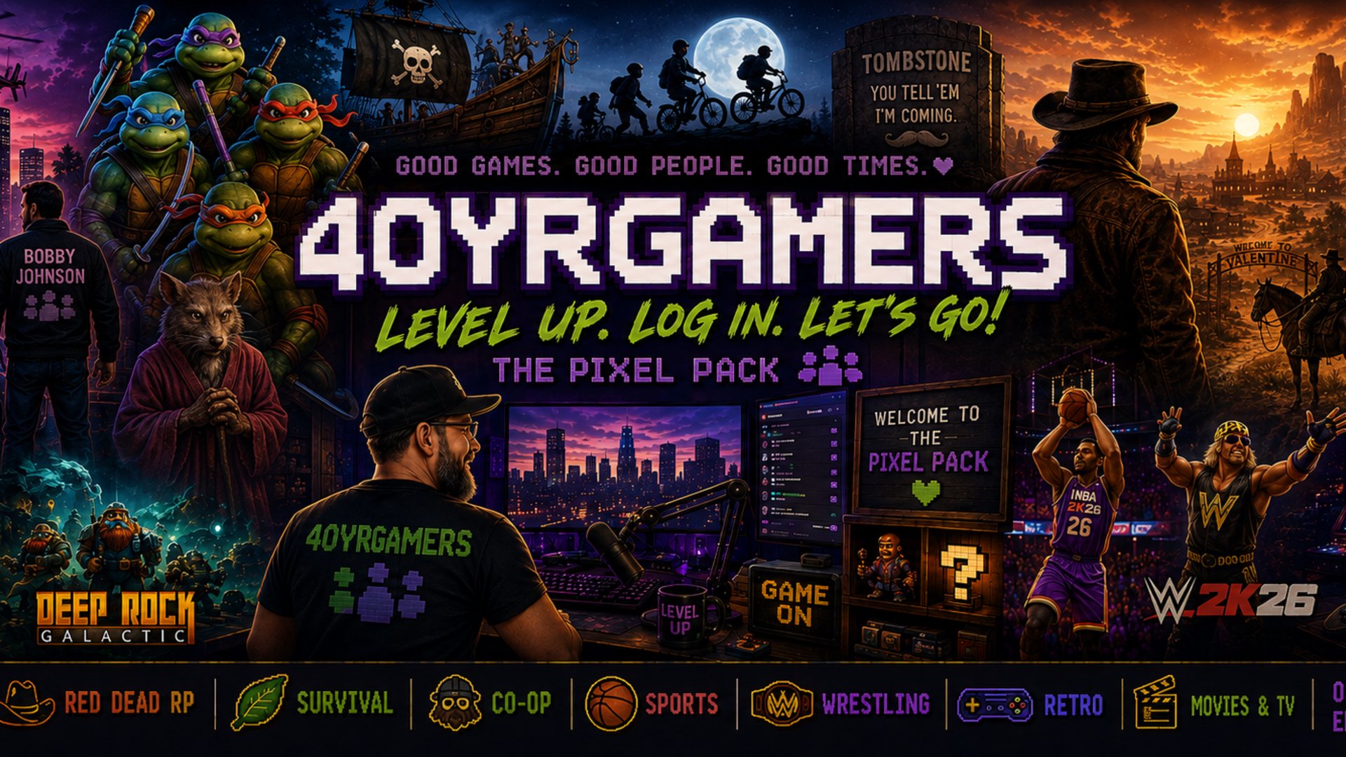 40yrgamers Offline Background