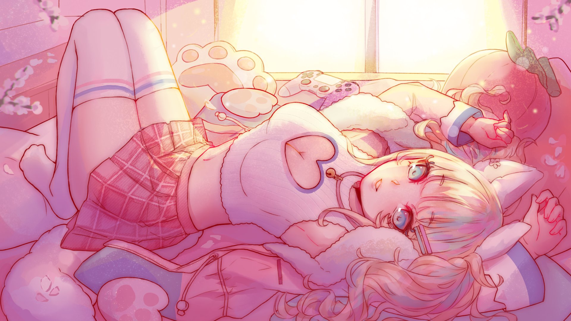 PeachMilky Offline Background