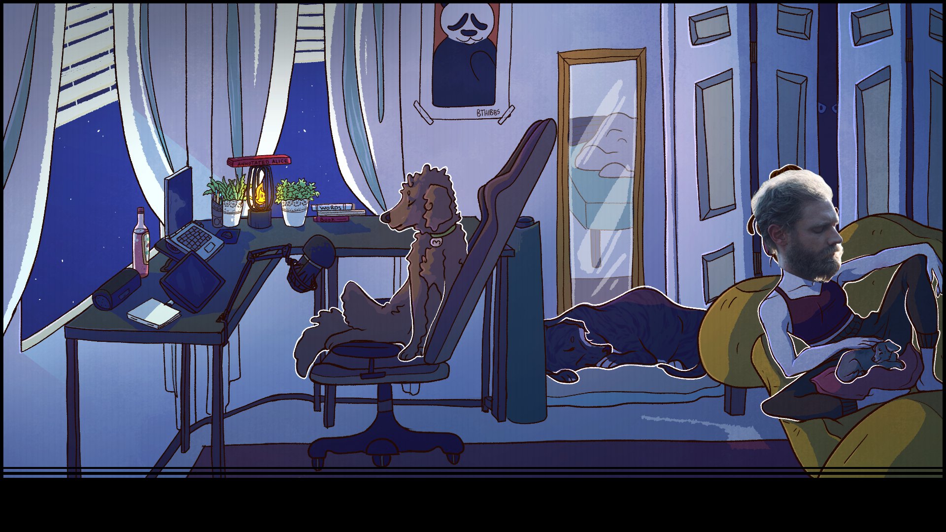 nikkihurray Offline Background