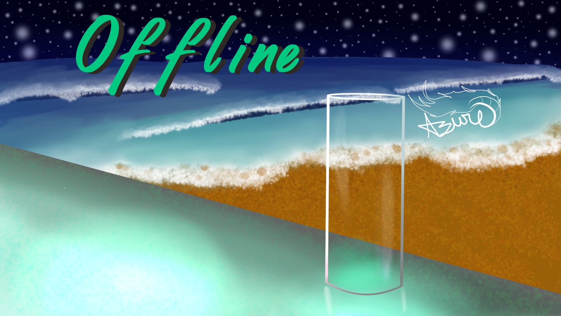 AzureMystic Offline Background