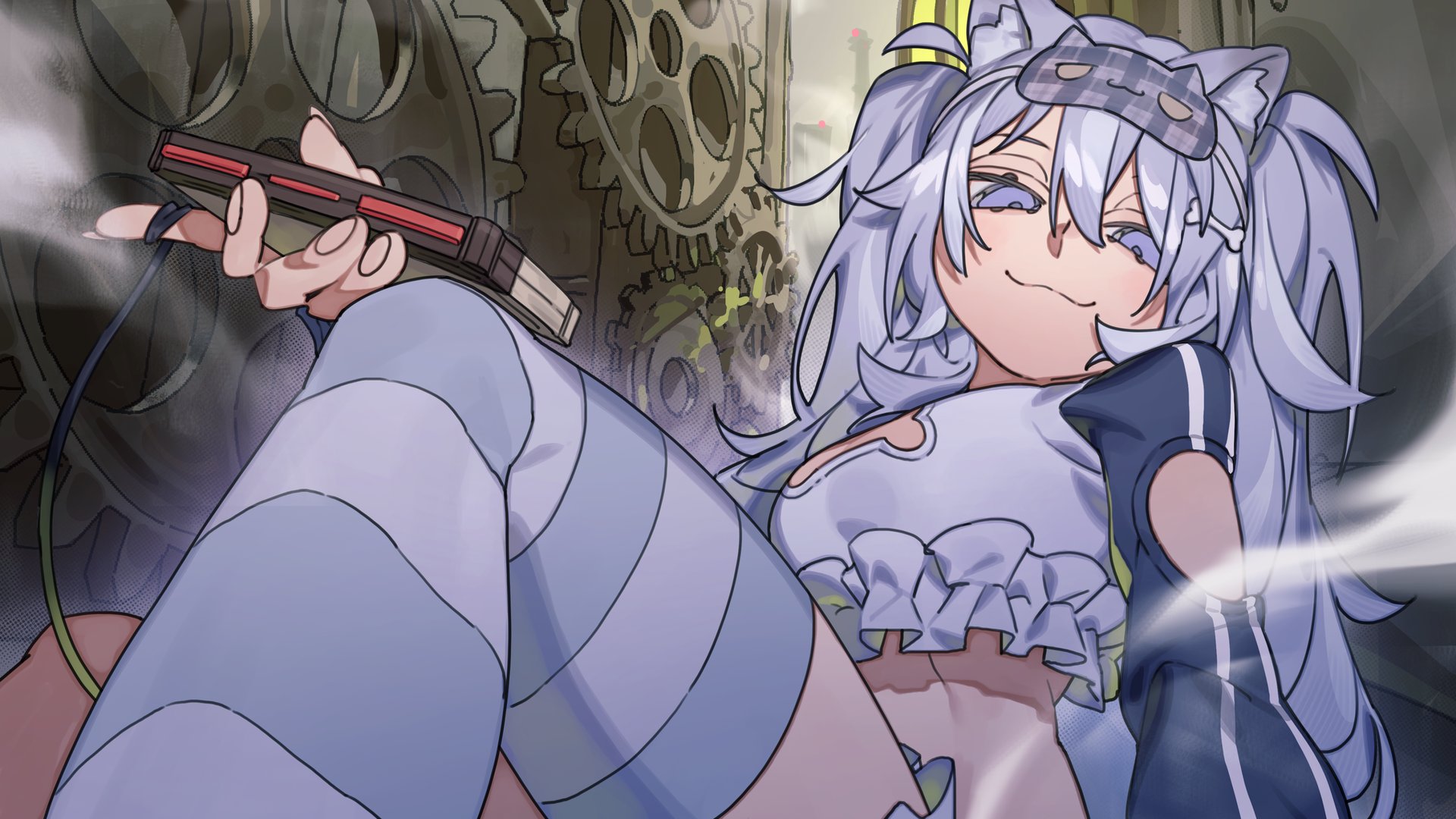 あおいいぬ Offline Background