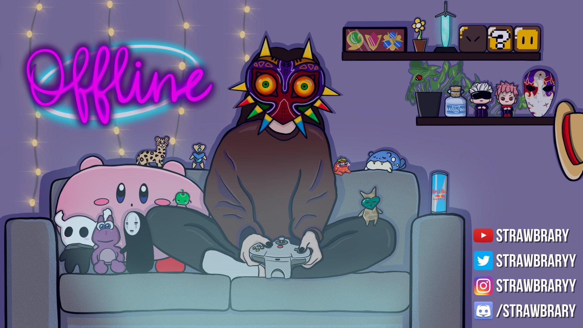Strawbrary Offline Background