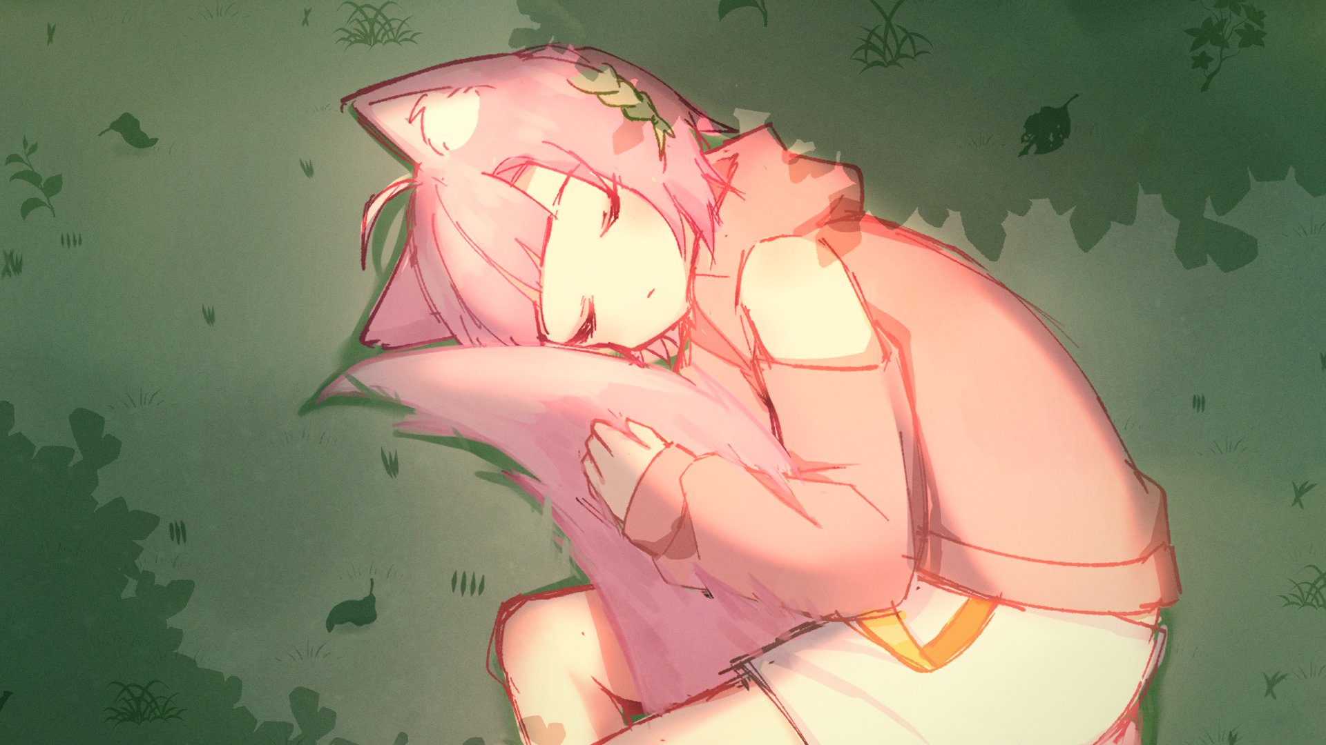 很忙草兒 Offline Background
