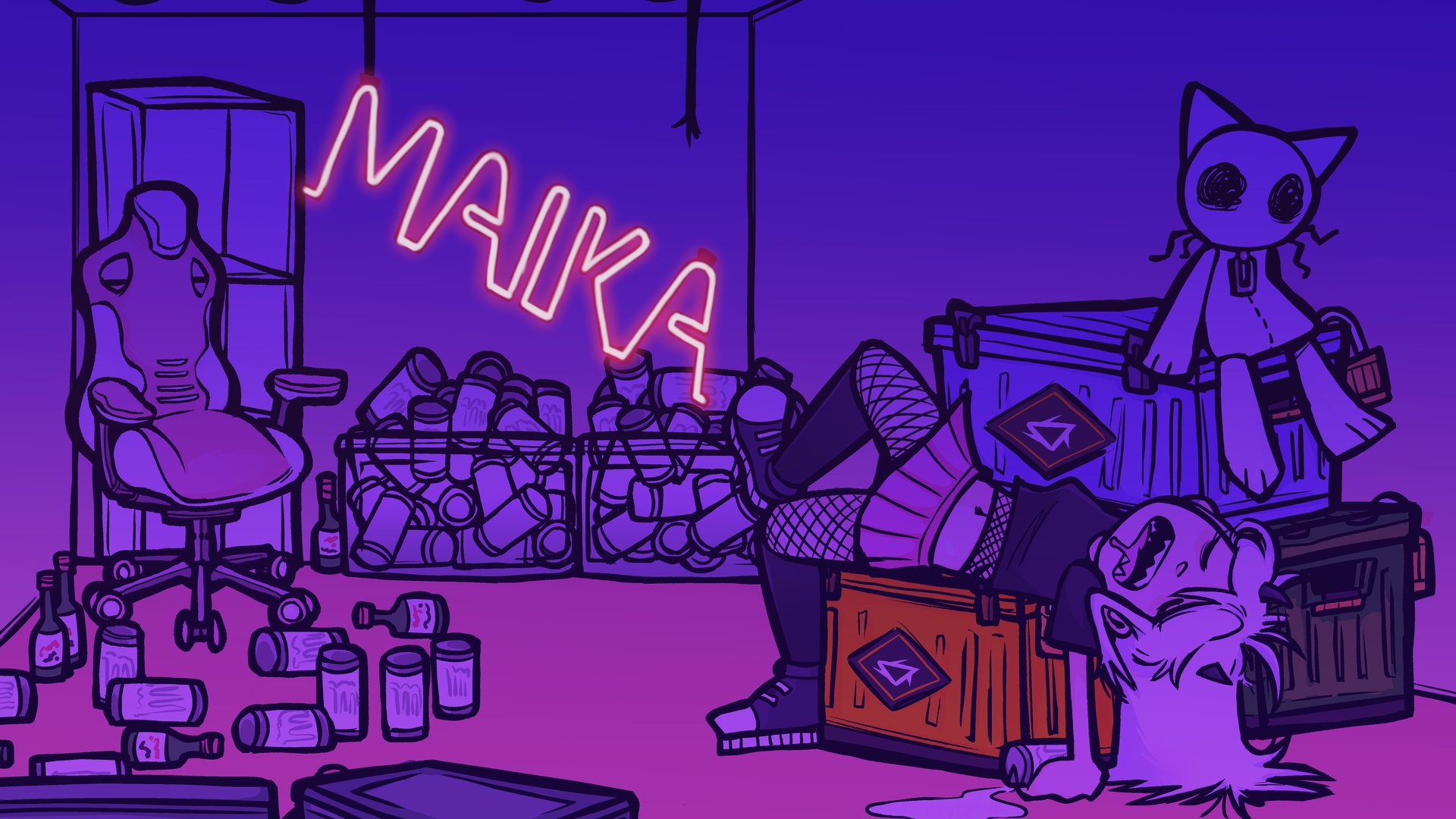 MaikaWish Offline Background