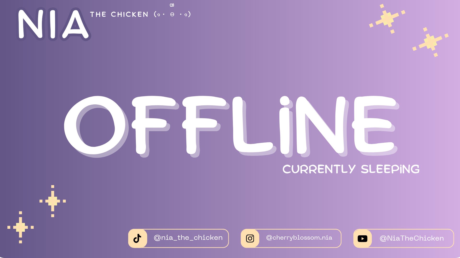 NiaTheChicken Offline Background