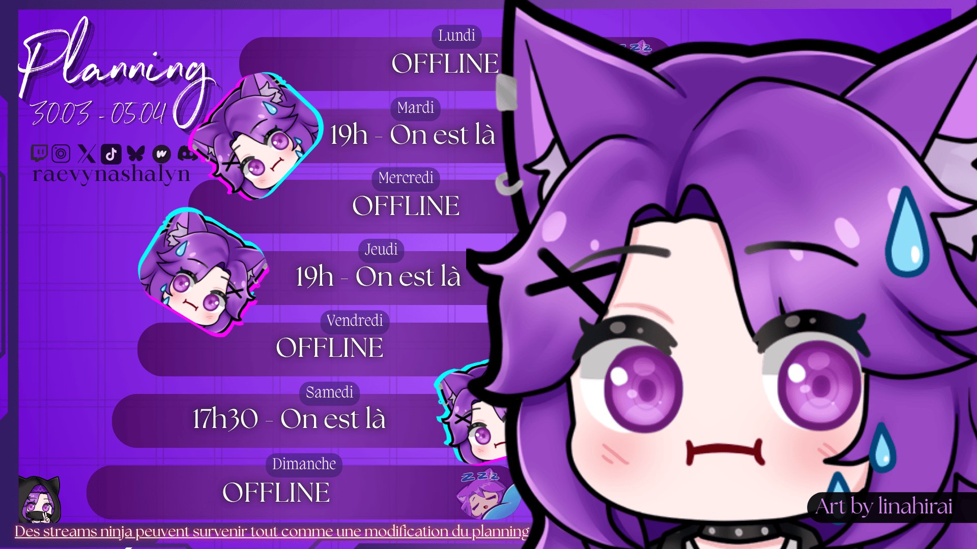 RaevynAshalyn Offline Background