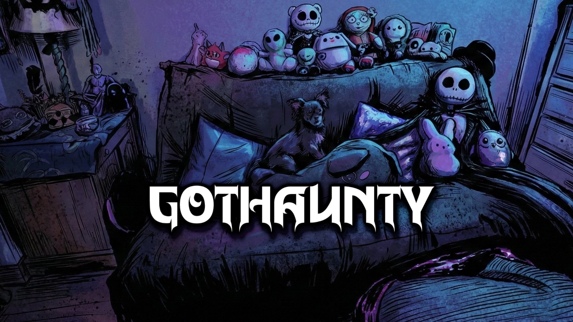 GothAunty Offline Background