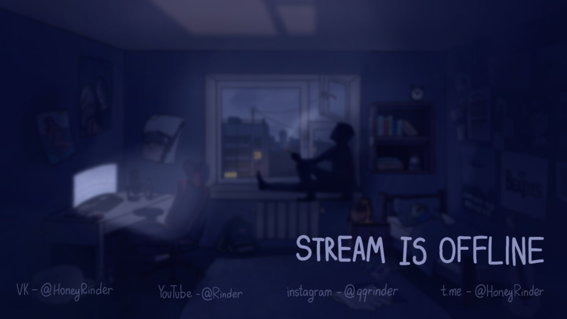 HoneyRinder Offline Background