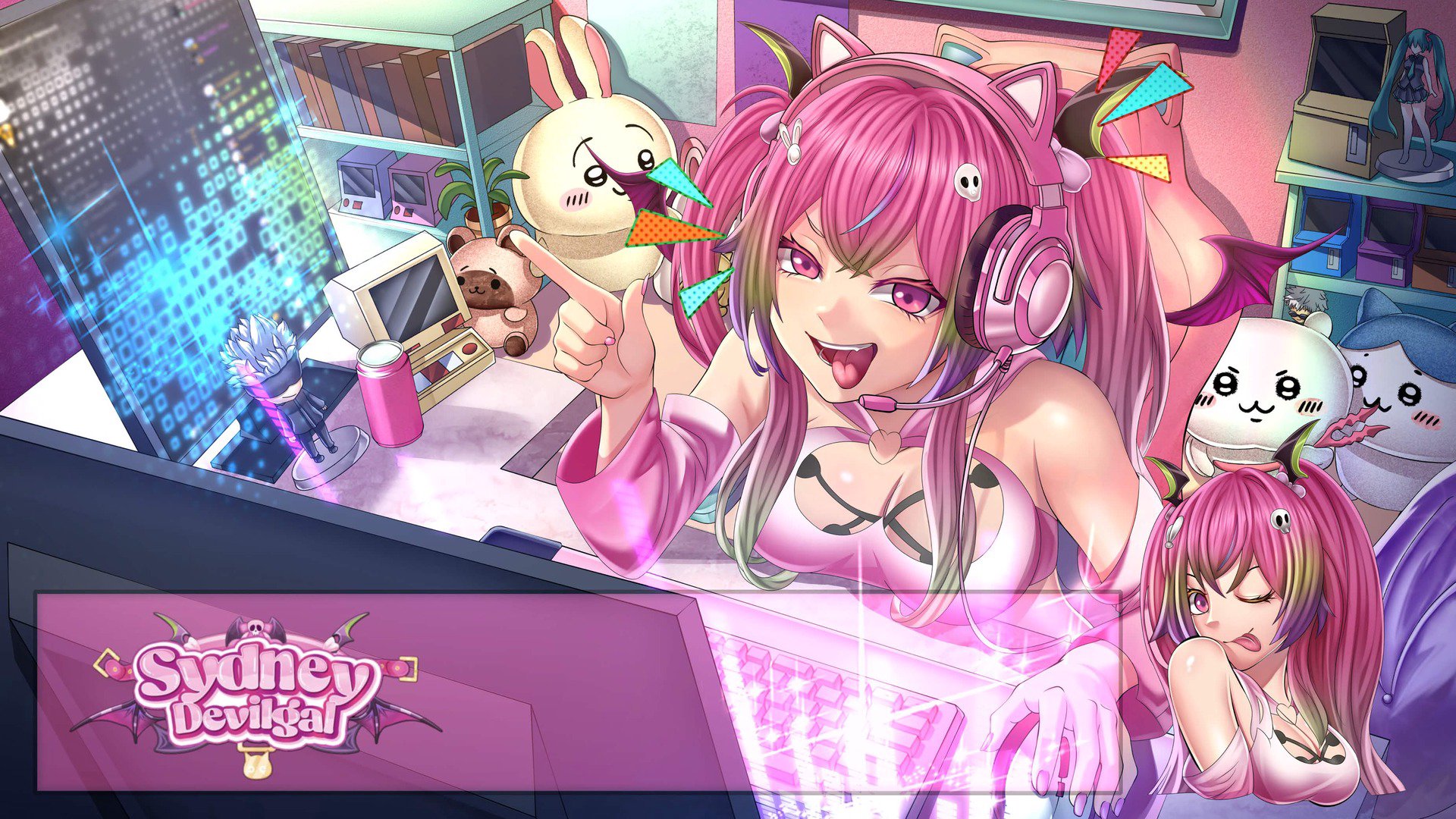 SydneyDevilgal Offline Background