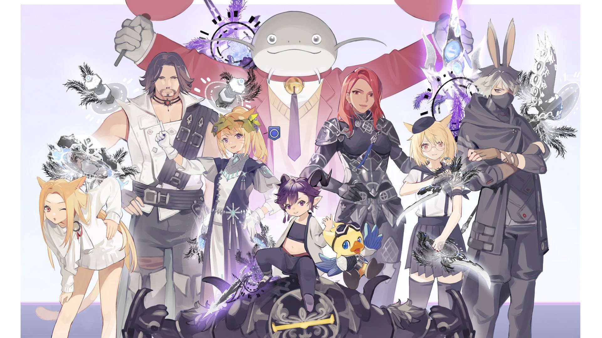 SuranaXIV Offline Background