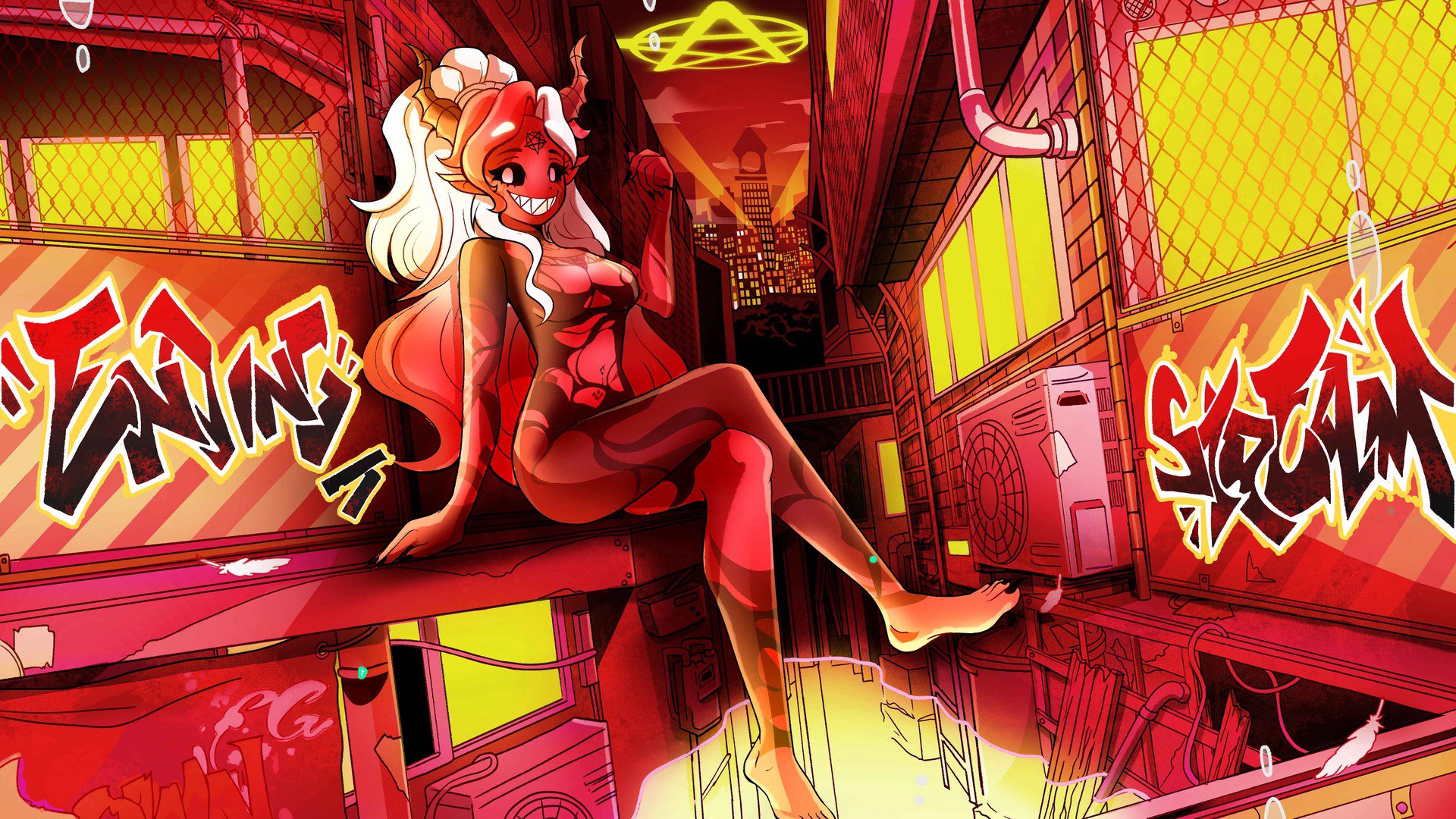 AzulaBiack Offline Background