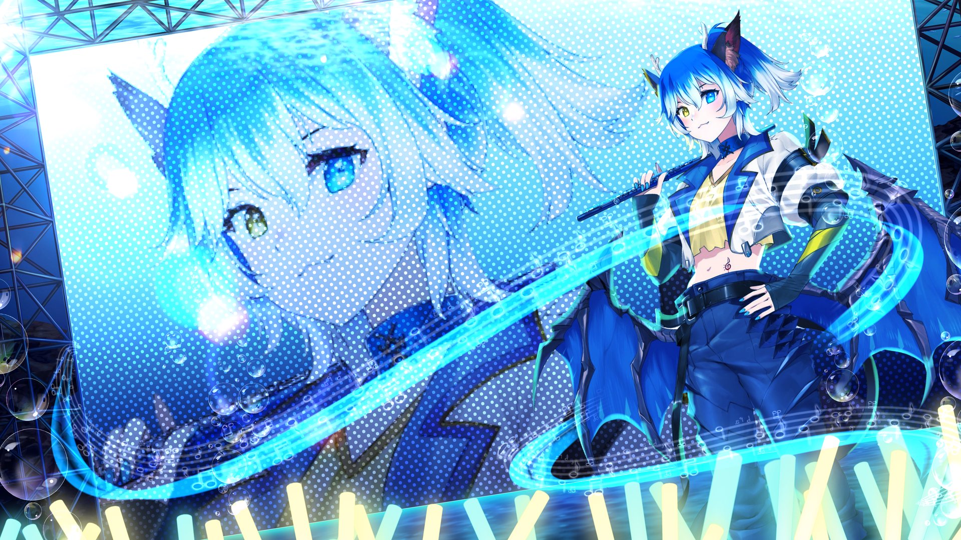 DrakoNyaMio Offline Background