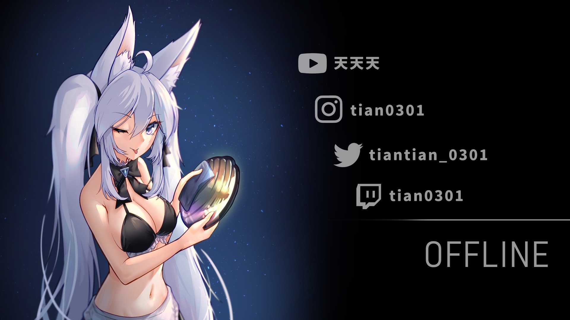 天愔 Offline Background