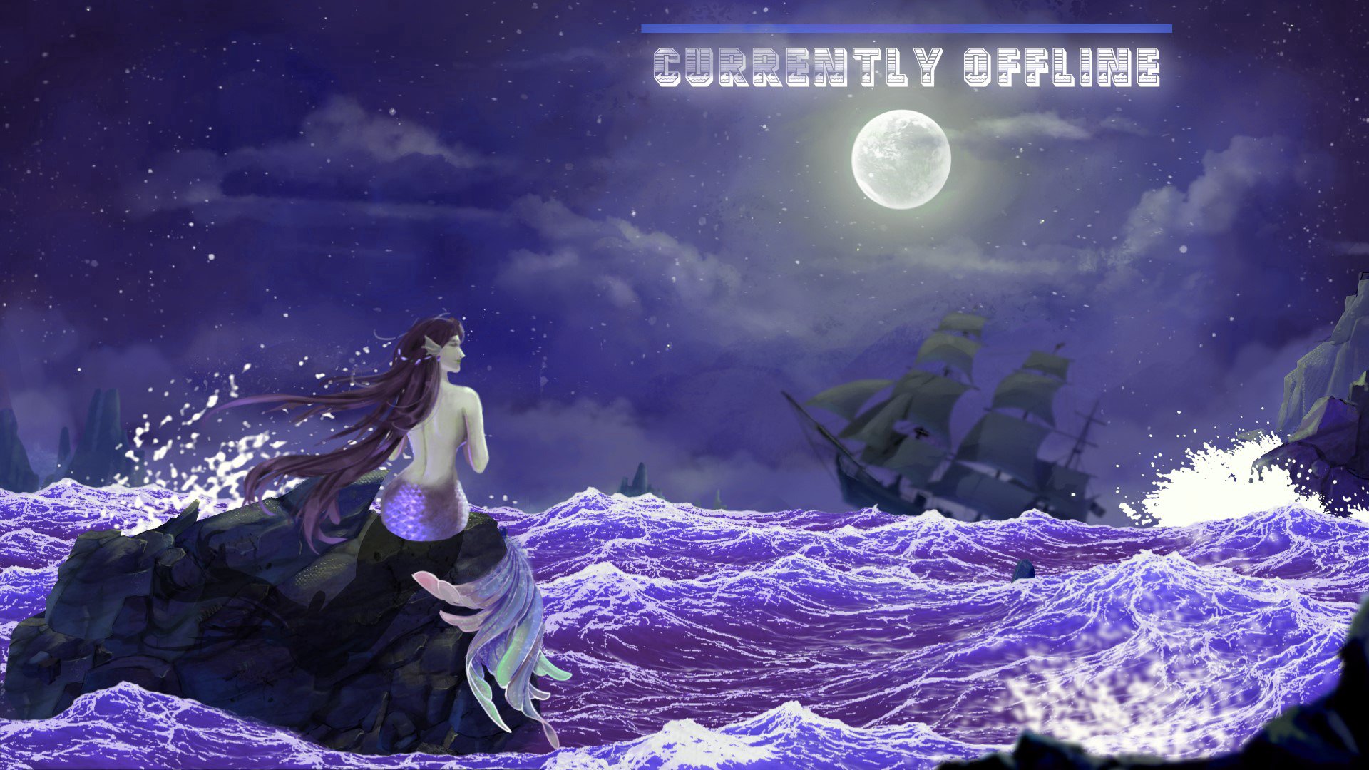 blacksiren2601 Offline Background