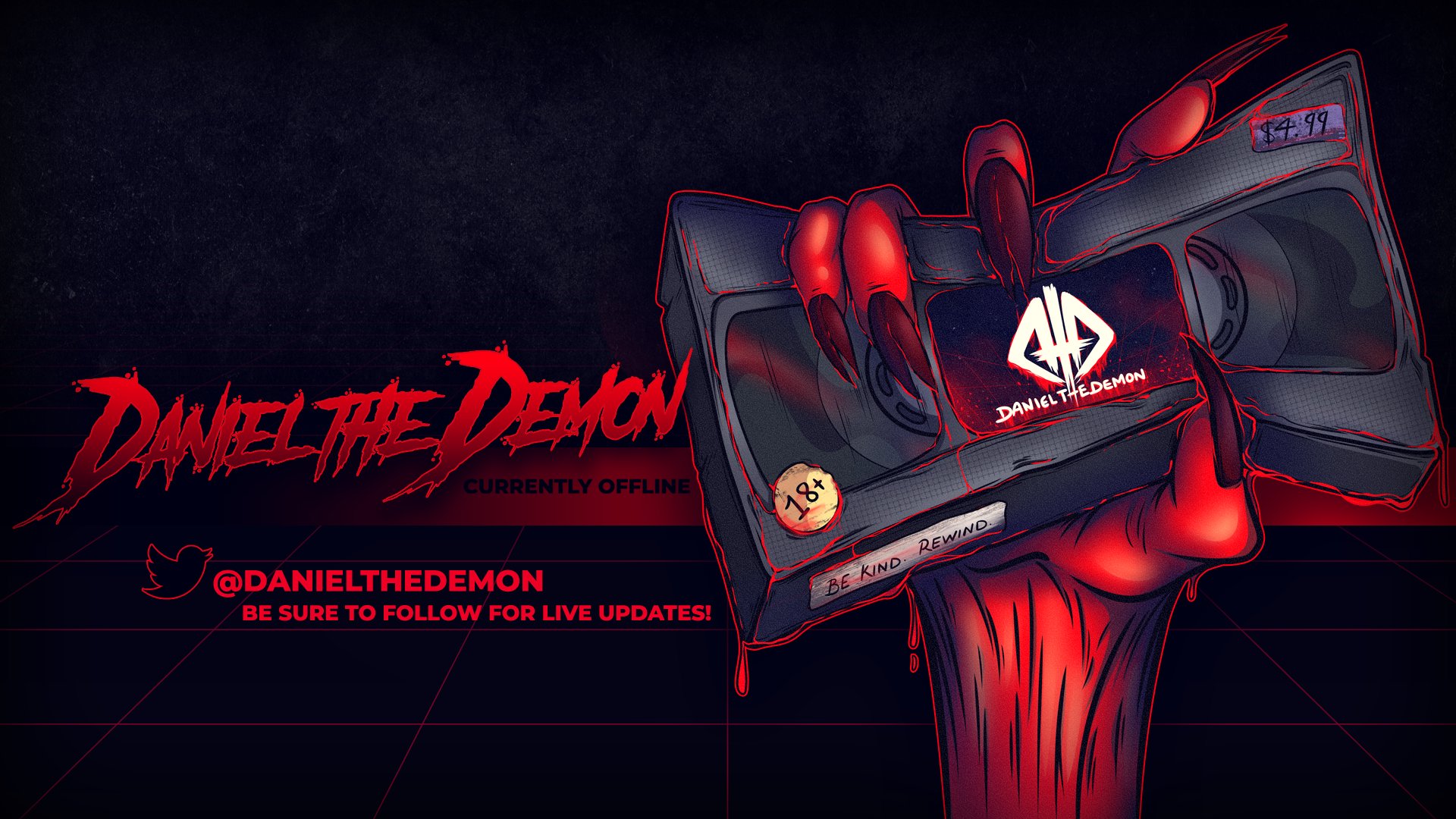 DanieltheDemon Offline Background