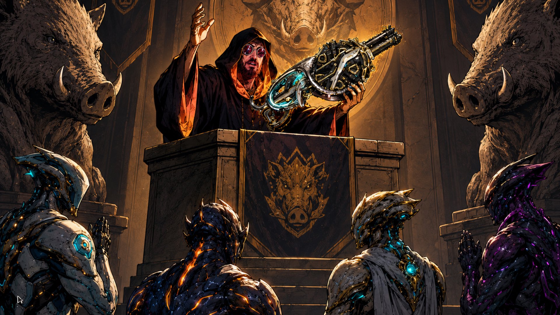 BoarPriestEve Offline Background