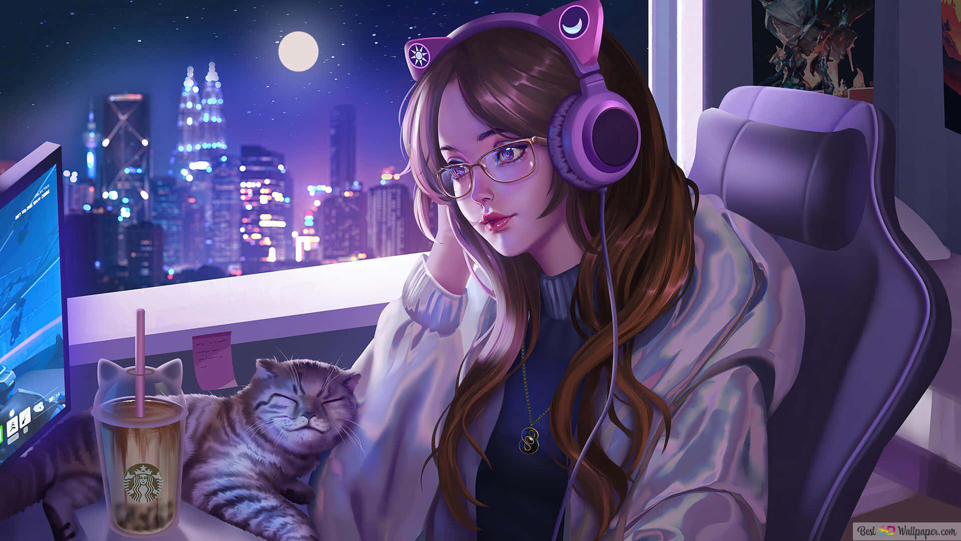 CuteWingss Offline Background