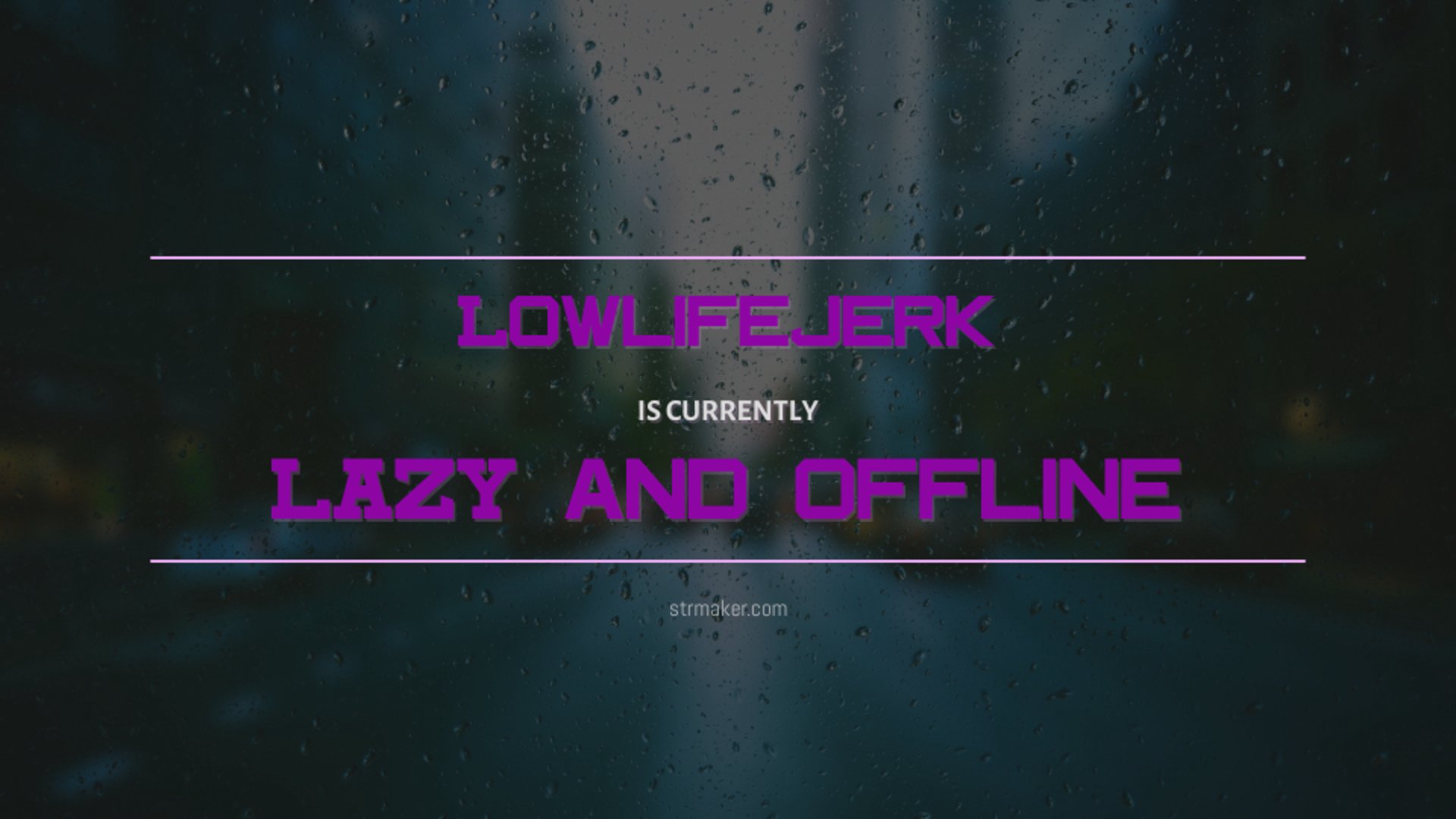 Lowlifejerk Offline Background