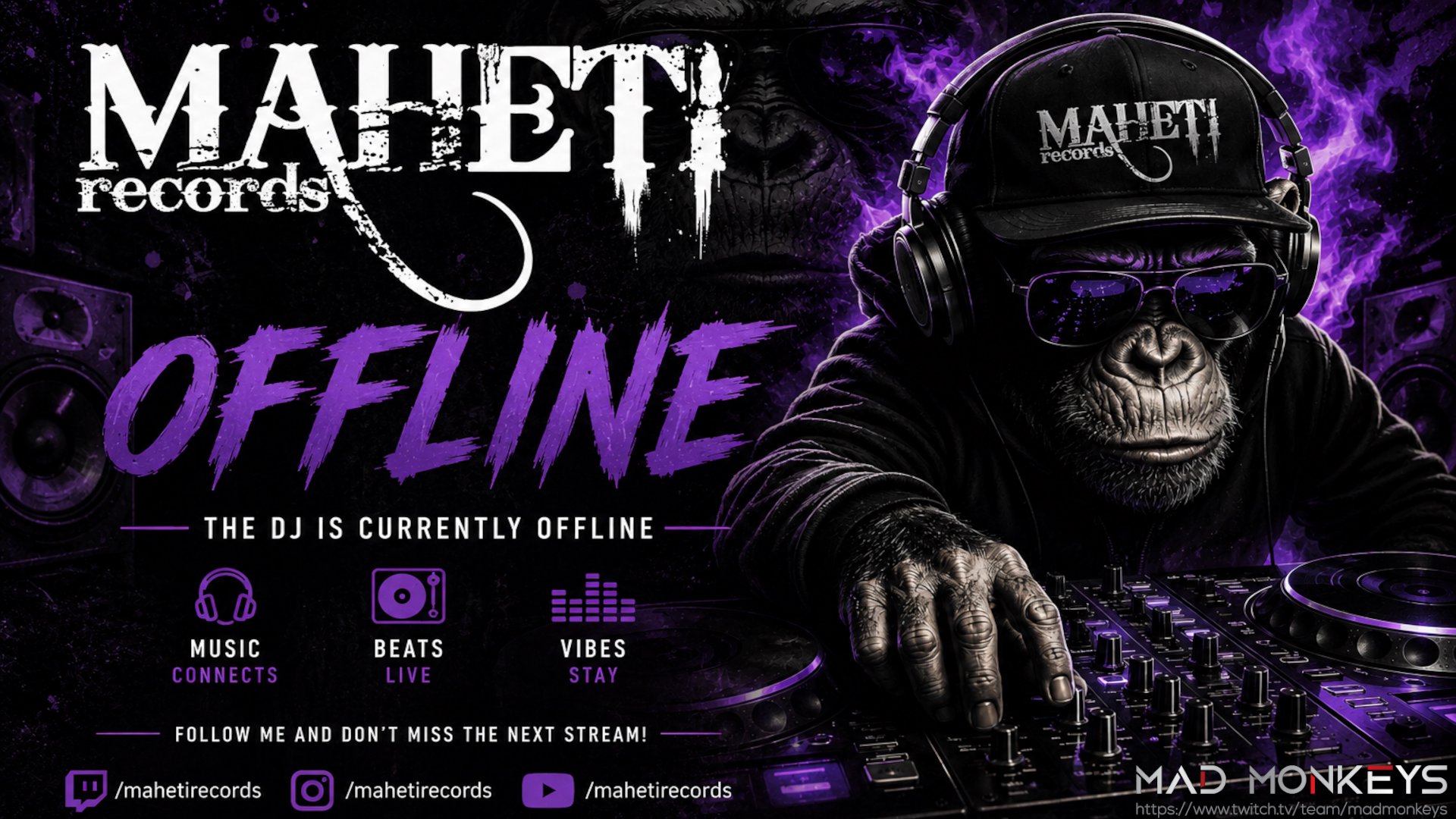 MahetiRecords Offline Background