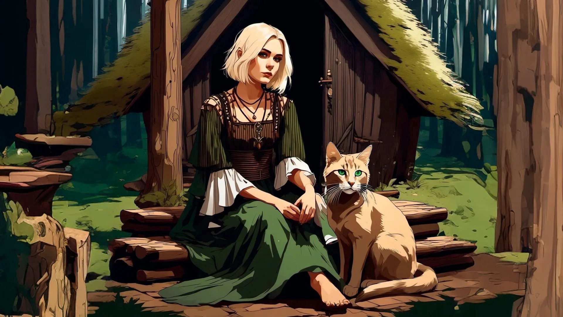Witch_of_Labyrinth Offline Background