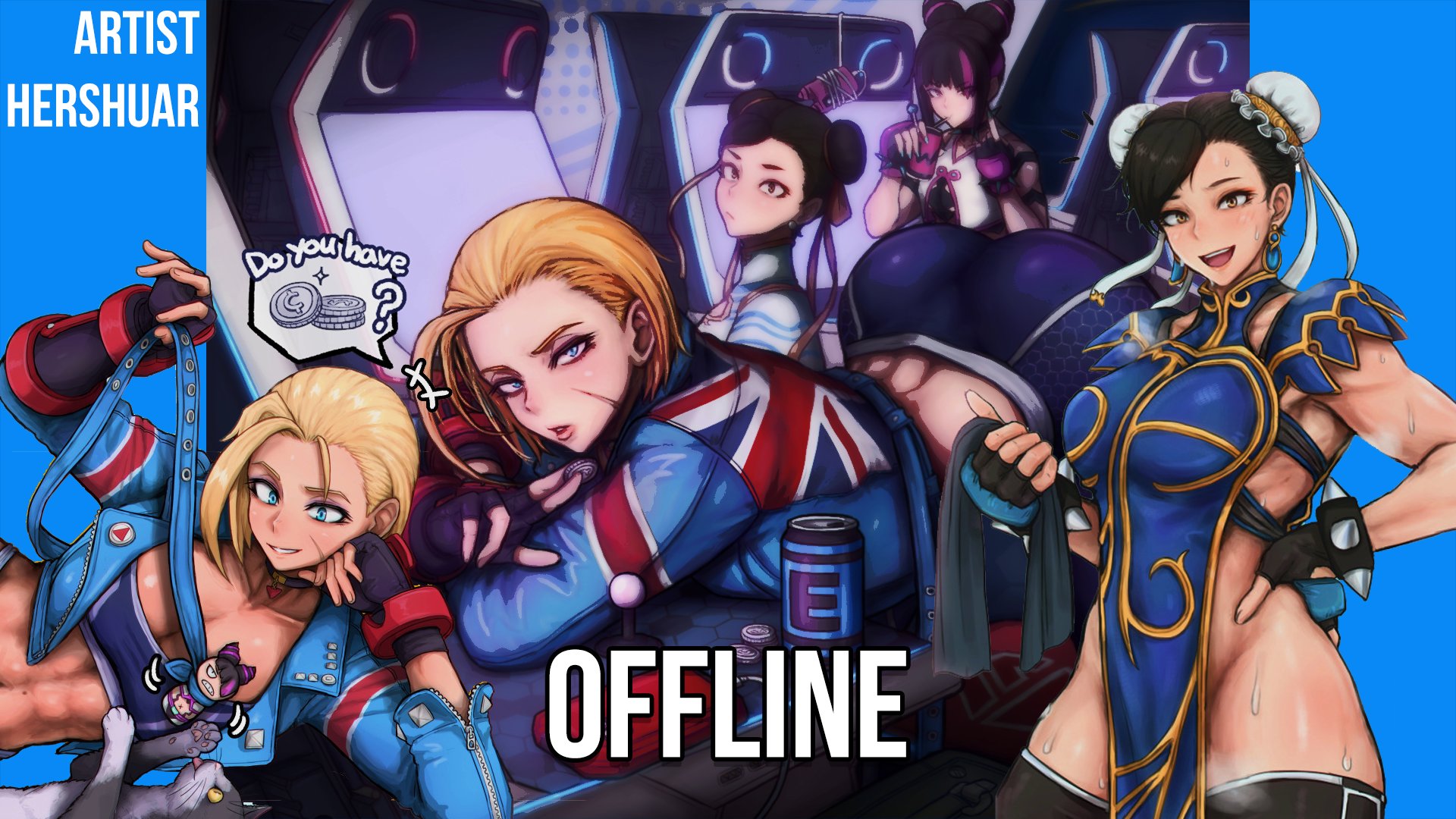 ItsTenshi Offline Background