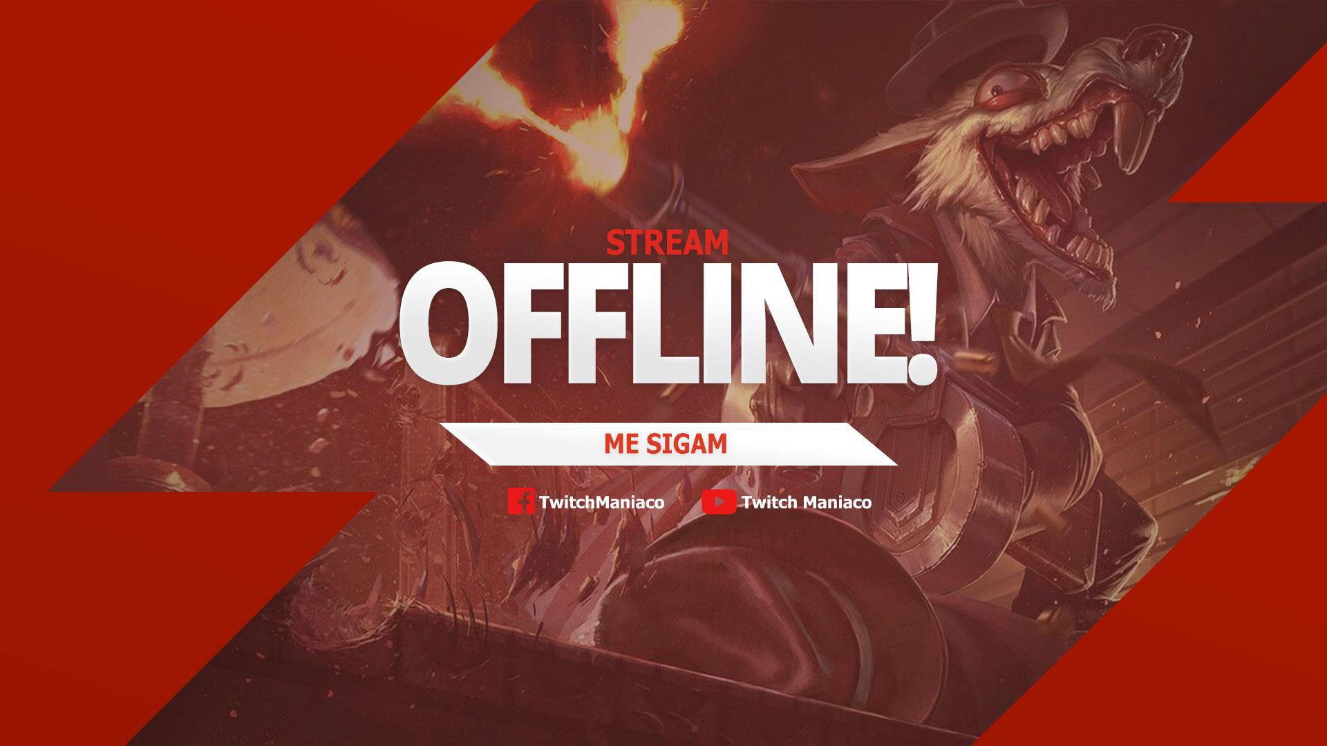 TwitchManiaco1 Offline Background