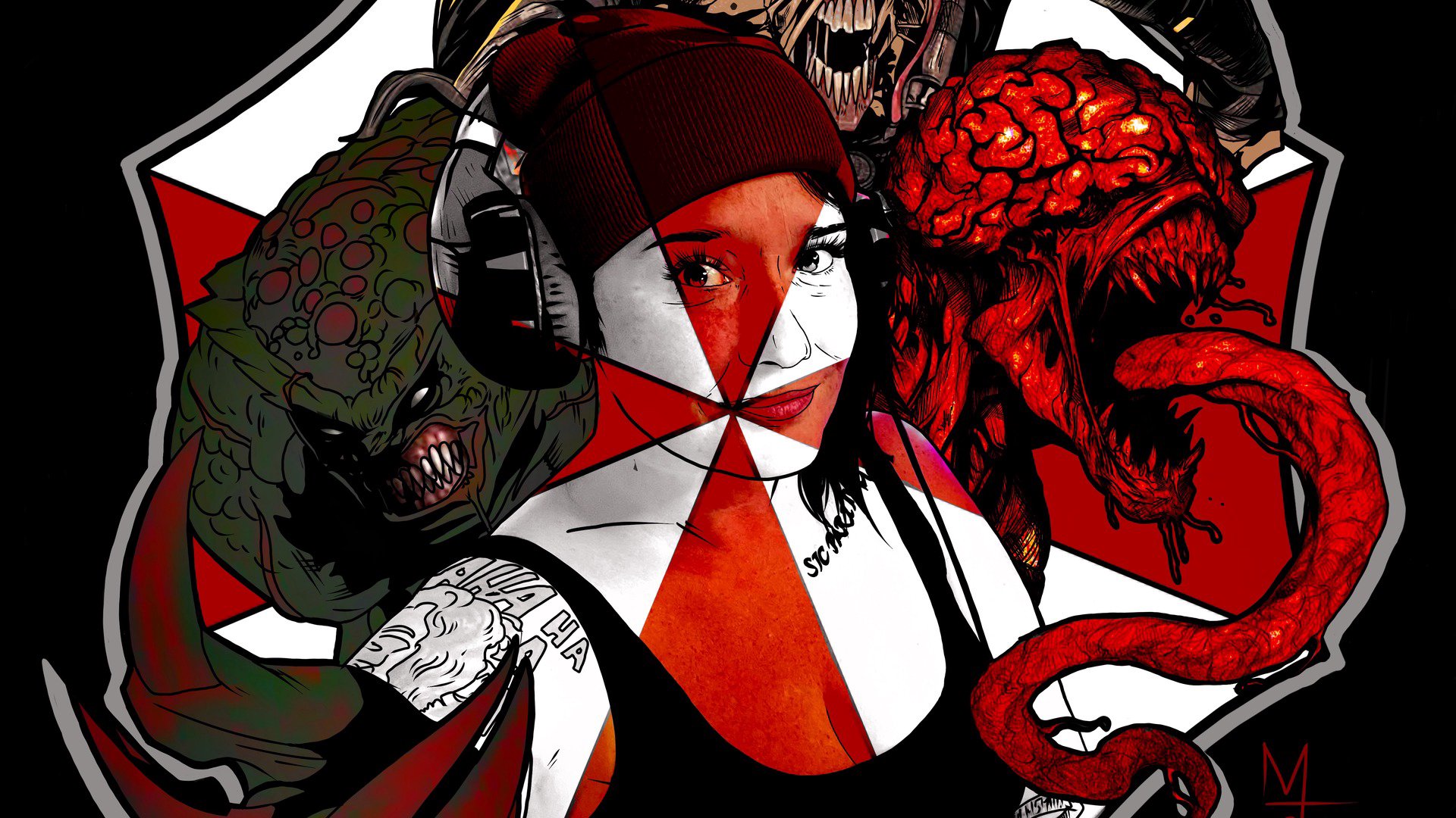 jesSICKaHavok Offline Background