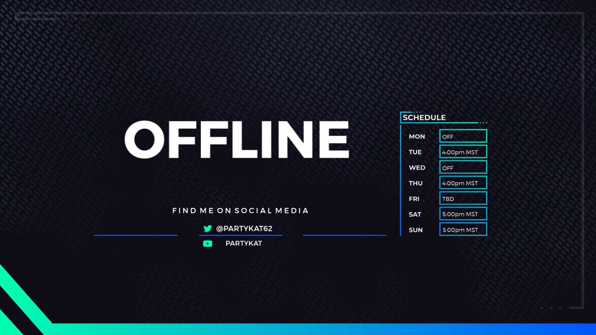 Partykat62 Offline Background