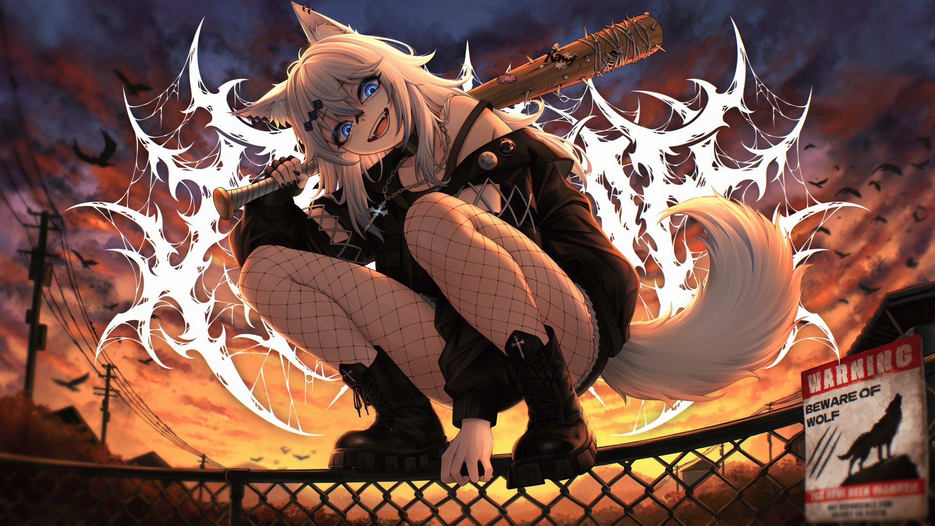 狼姊姊 Offline Background