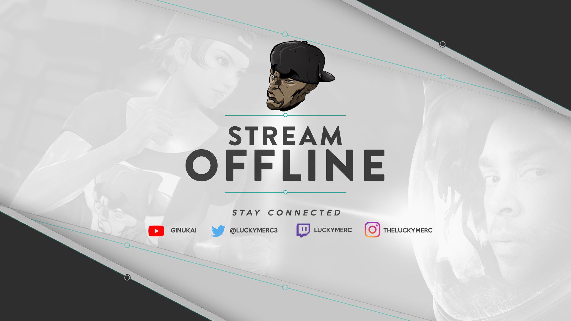 LuckyMerc Offline Background