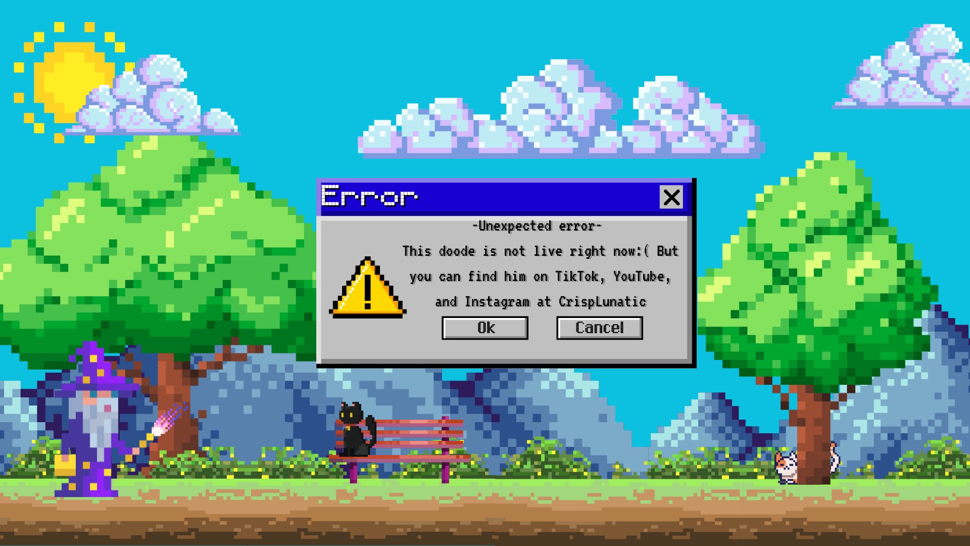 CrispLunatic Offline Background