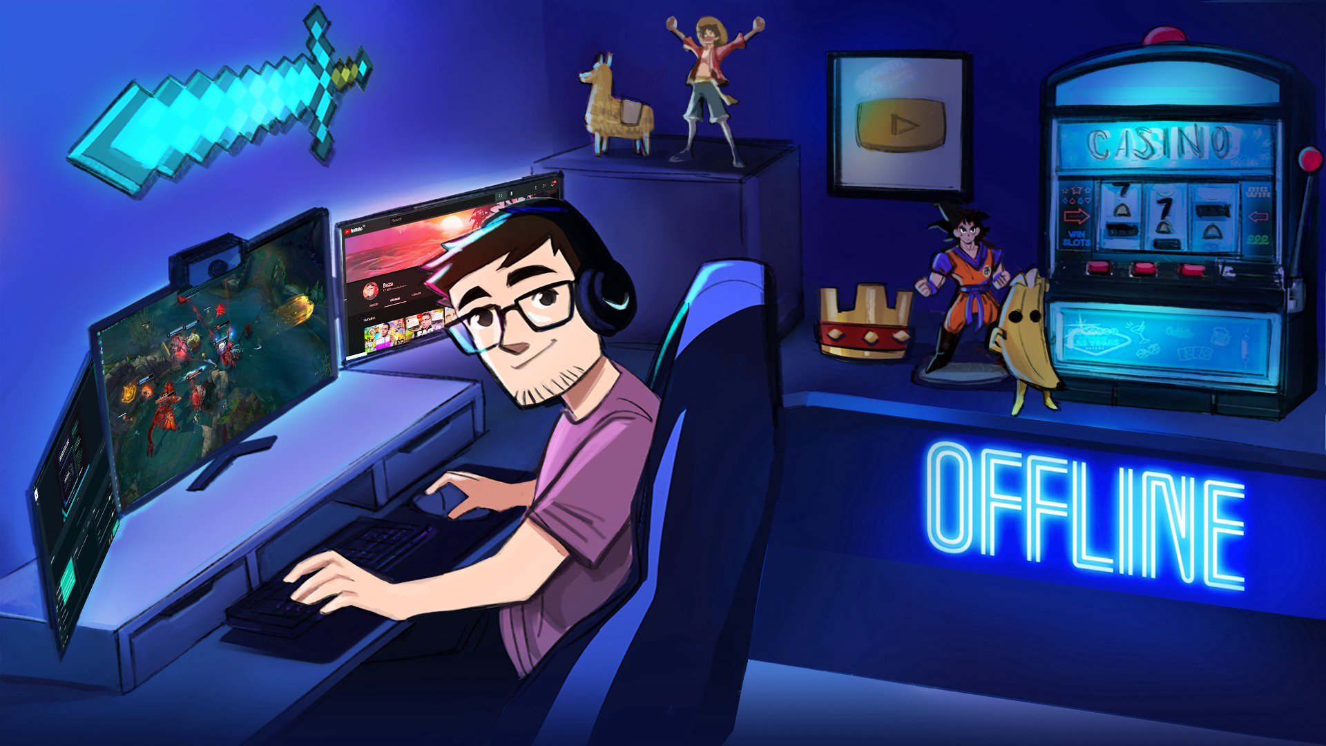 BazaOff Offline Background