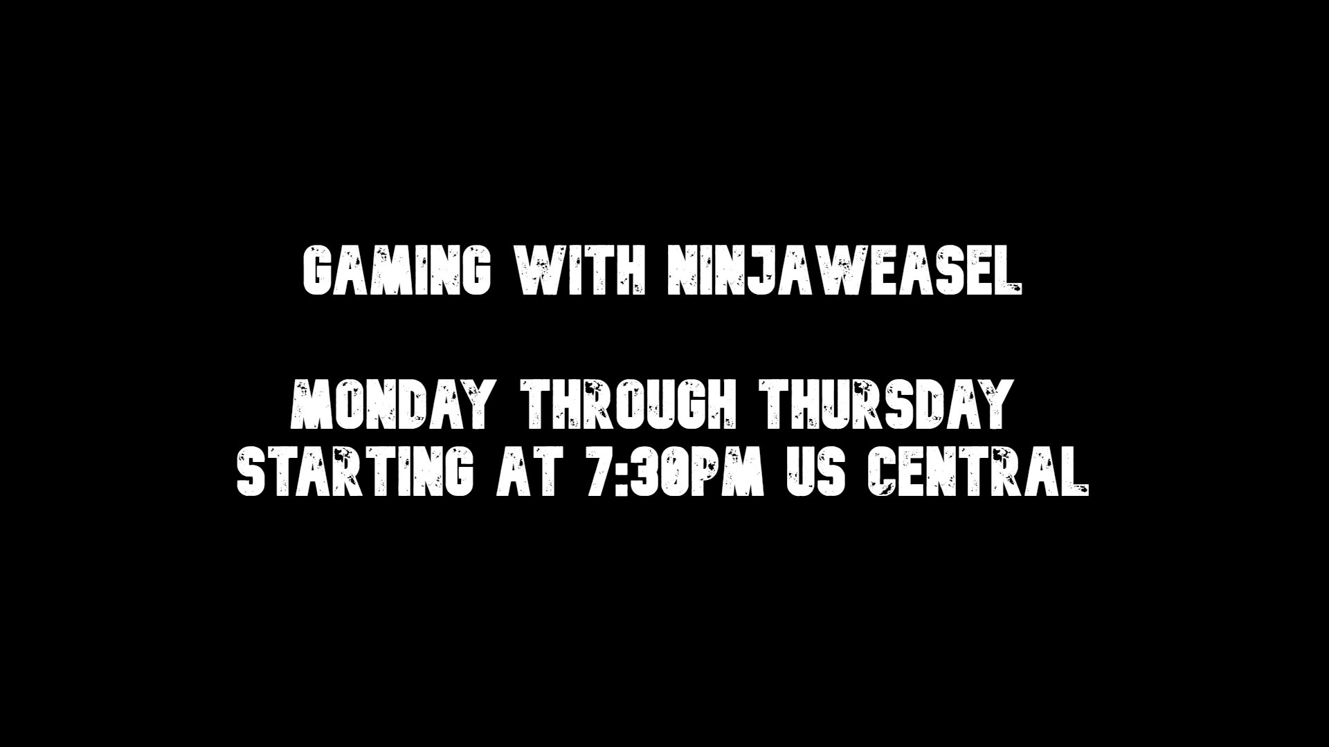 NinjaWeaselPlays Offline Background