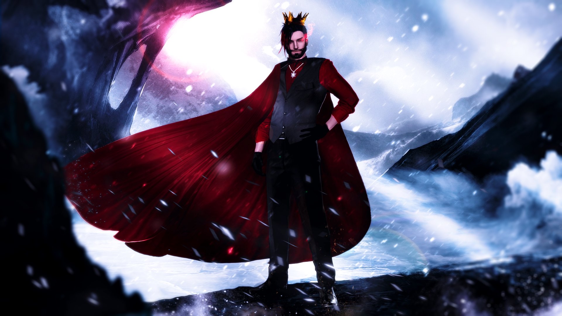 TheKingArctic Offline Background