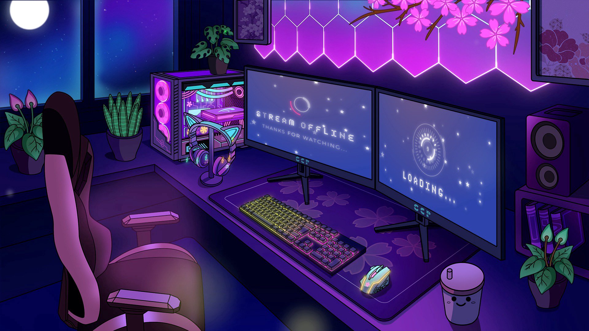 StormWolf48 Offline Background