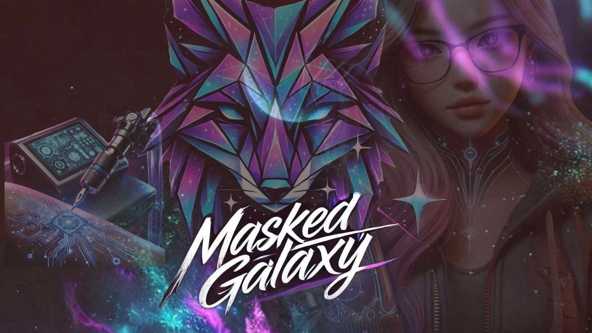 MaskedGalaxy962 Offline Background
