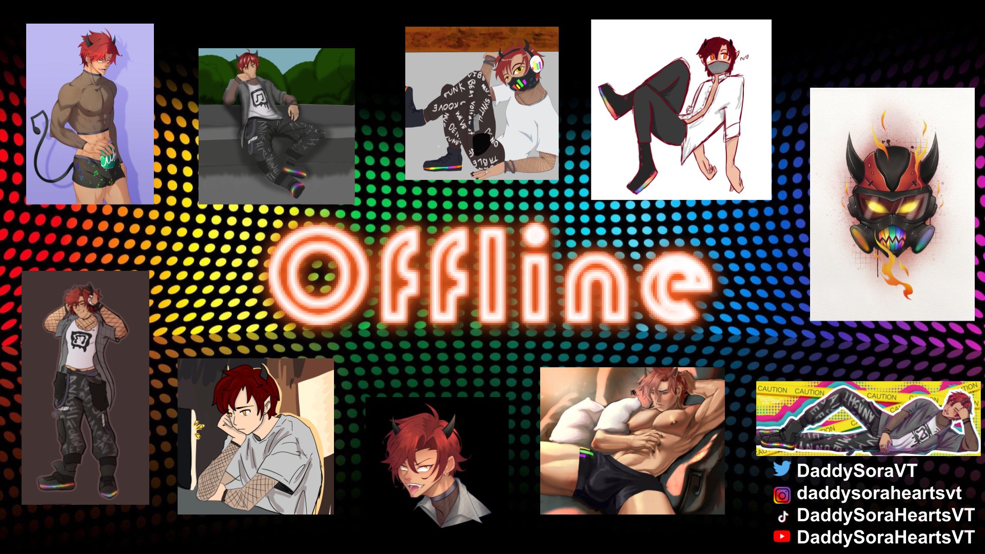 DaddySoraHeartsVT Offline Background