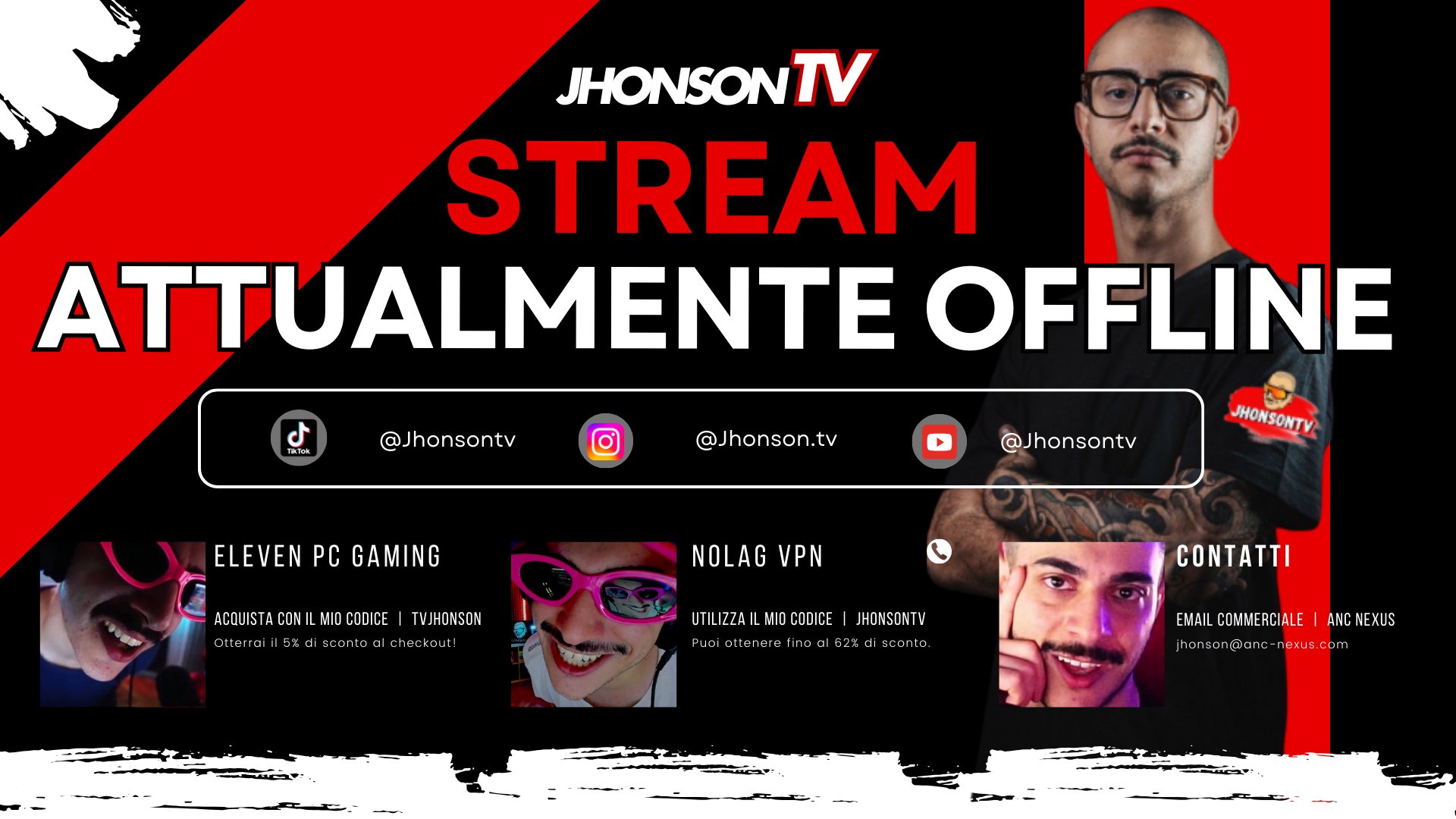 TvJhonson Offline Background