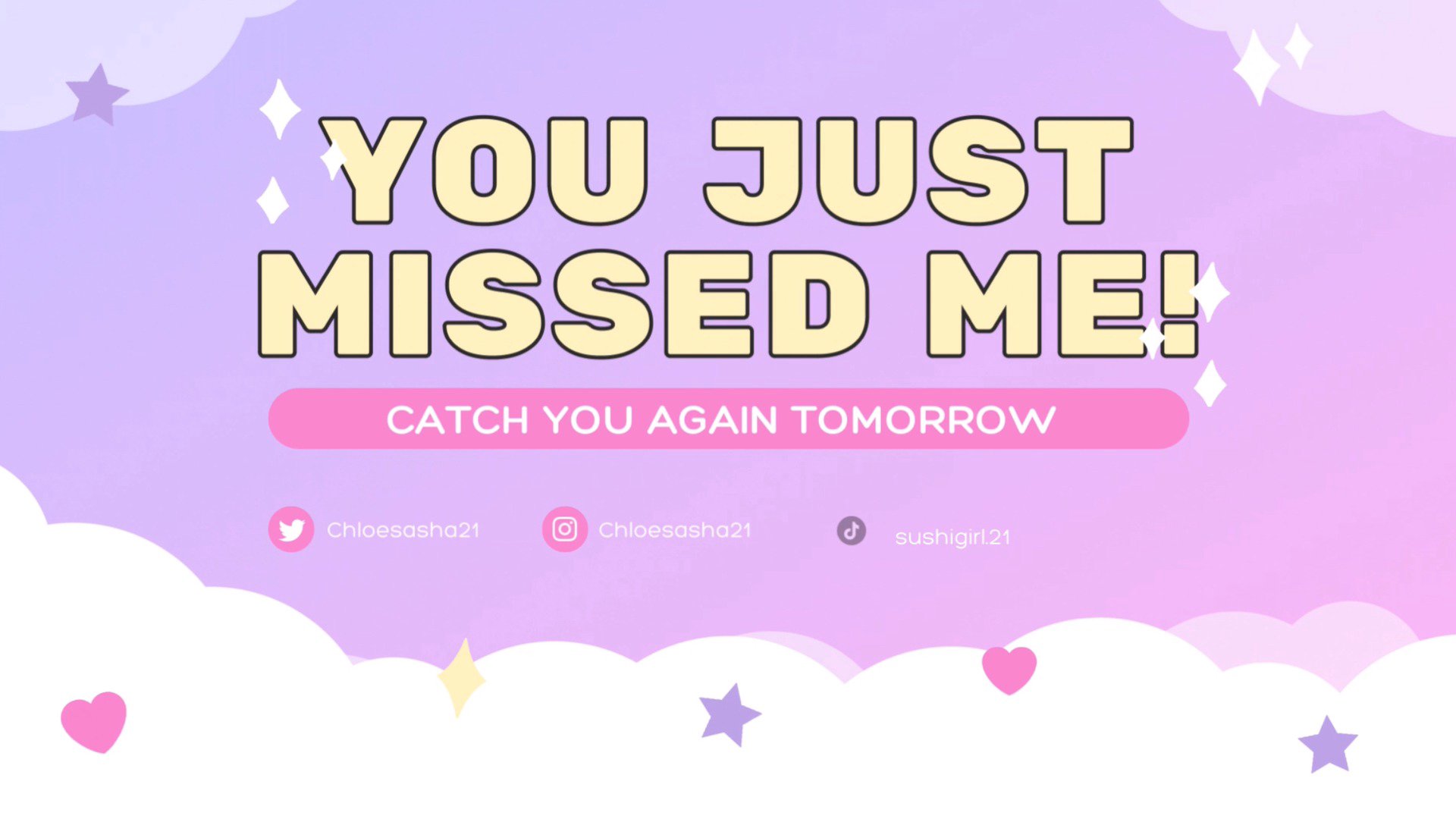 chloesasha21 Offline Background