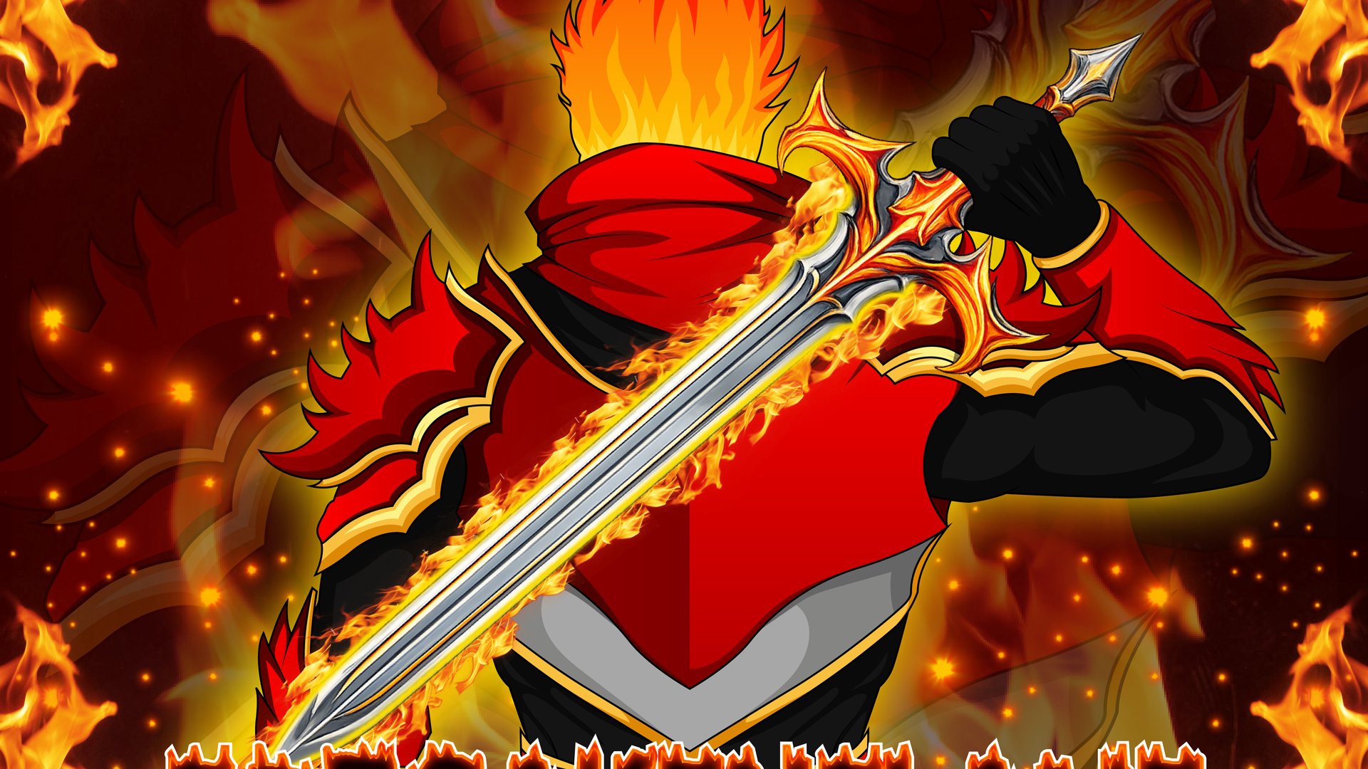 forsakenflame Offline Background