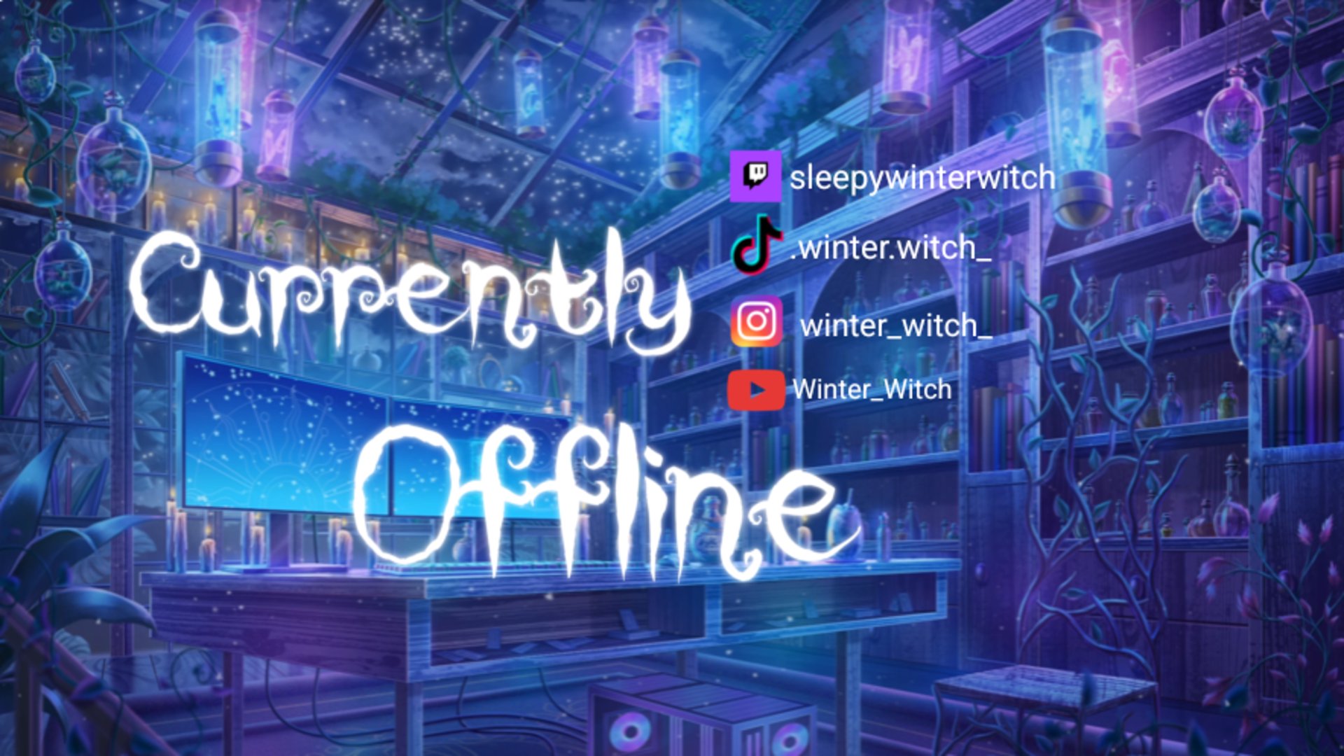 sleepywinterwitch Offline Background