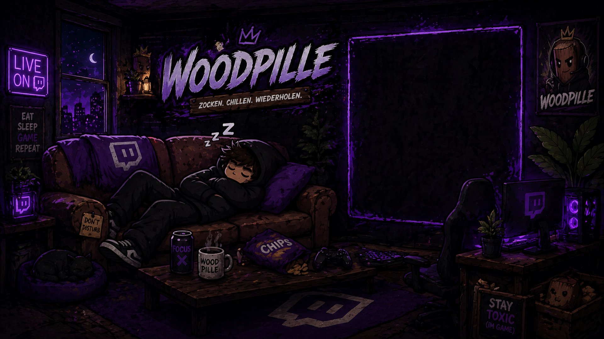 woodpille Offline Background