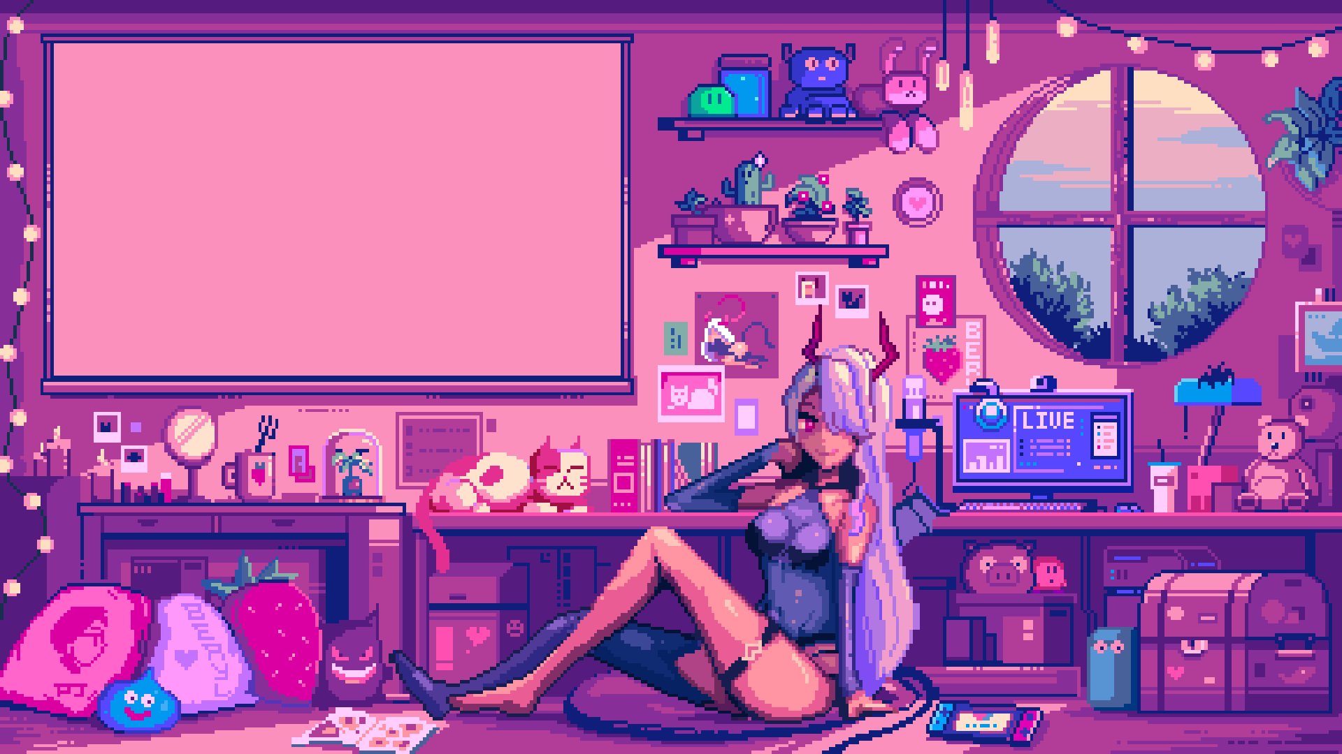 Sateruu Offline Background