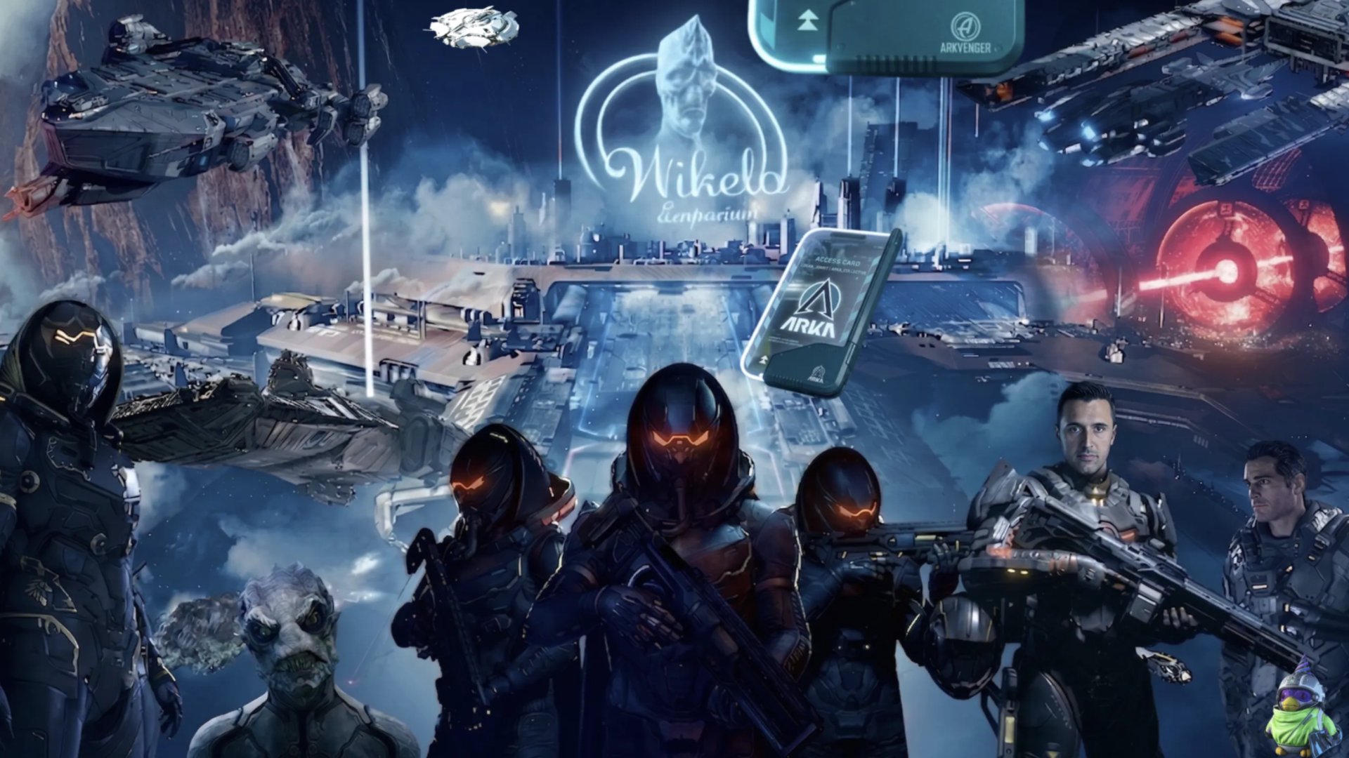 arkvenger_tv Offline Background