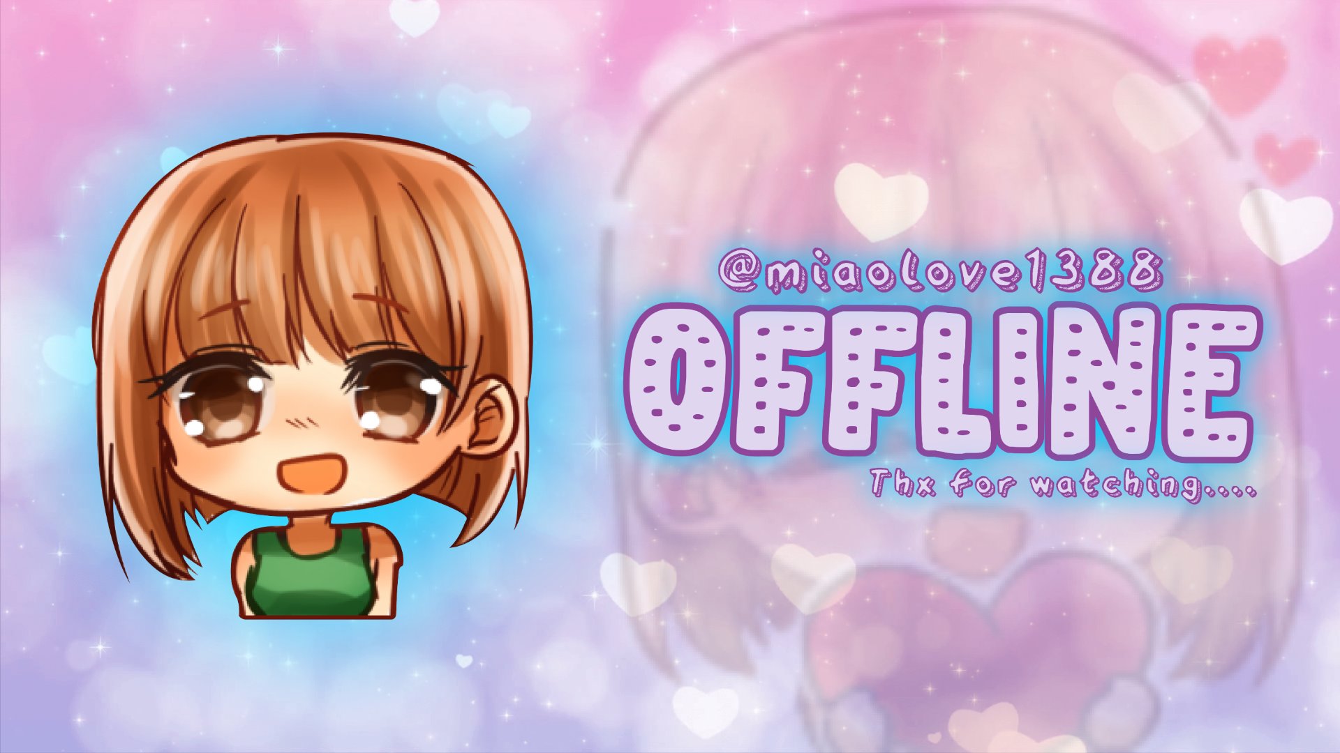 呆萌的卡卡喵喵 Offline Background